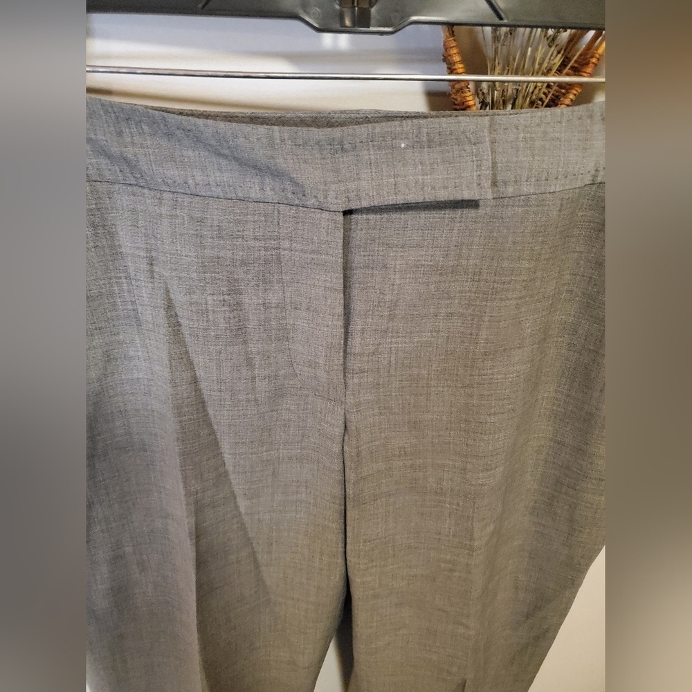 Talbots Grey Dressy Pants And Matching Top Set - Picture 12 of 16